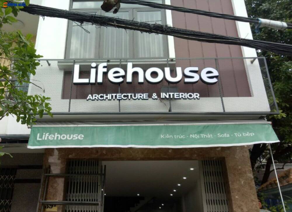 Công trình quảng cáo Life House 3 - Công trình quảng cáo Life House
